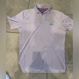 Men’s size large Johnnie O Golf Shirt. Grand Bear